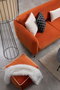 Atelier Del Sofa Sevilla Corner Right (L3+Chl) Sofá-Cama Esquinero Naranja 270 x 170 cm
